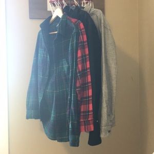 4 pack H&M button down shirts